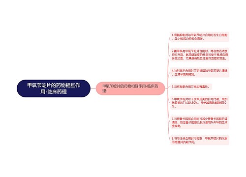 甲氧苄啶片的药物相互作用-临床药理