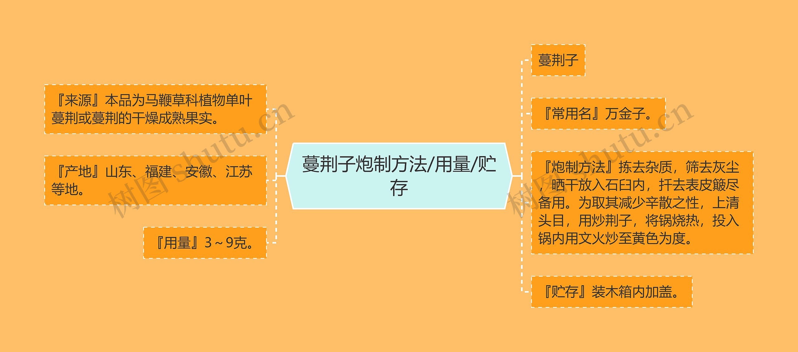 蔓荆子炮制方法/用量/贮存 蔓荆子炮制方法/用量/贮存