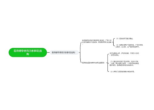 医用绷带使用注意事项|选购