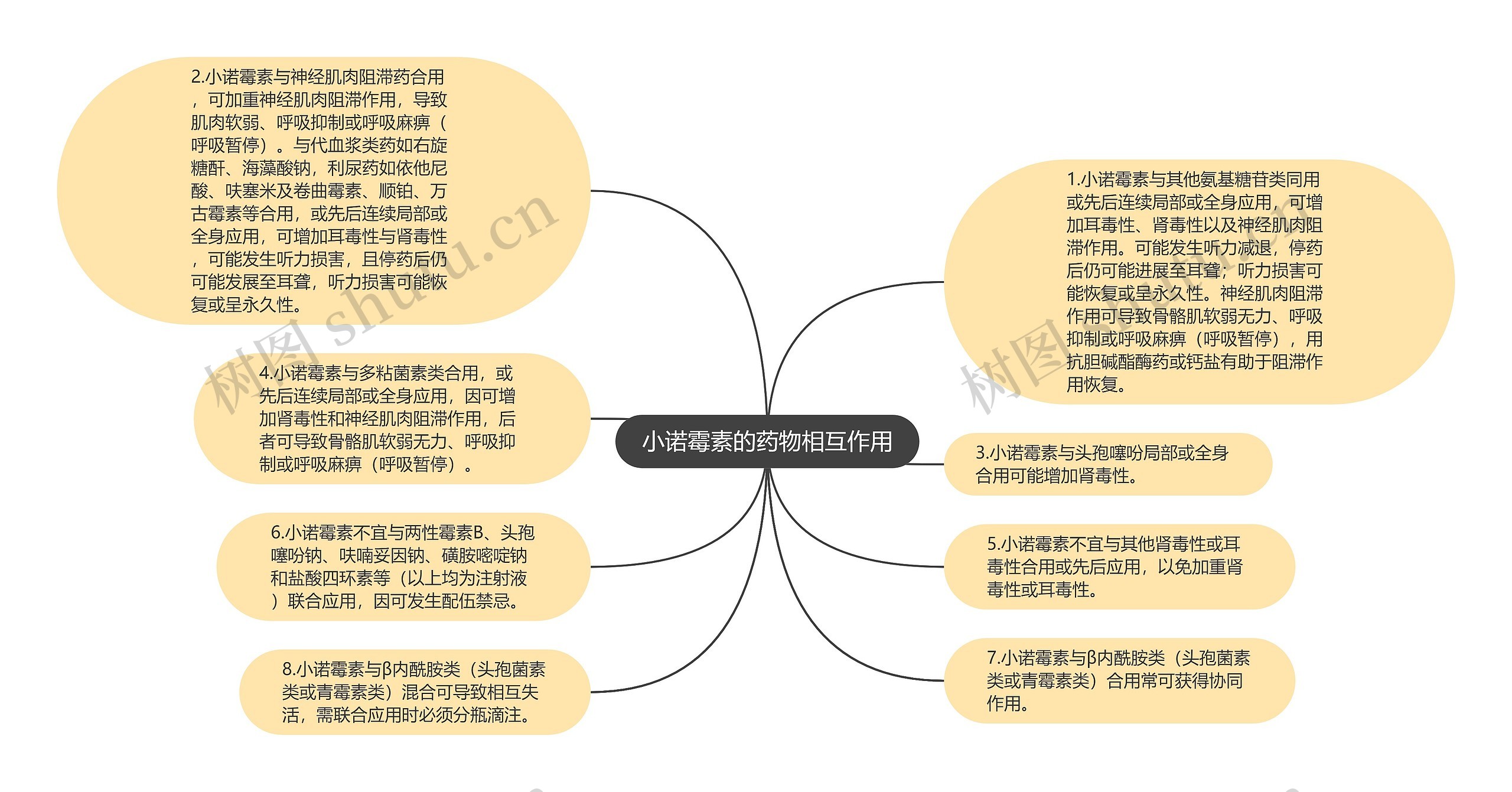 小诺霉素的药物相互作用