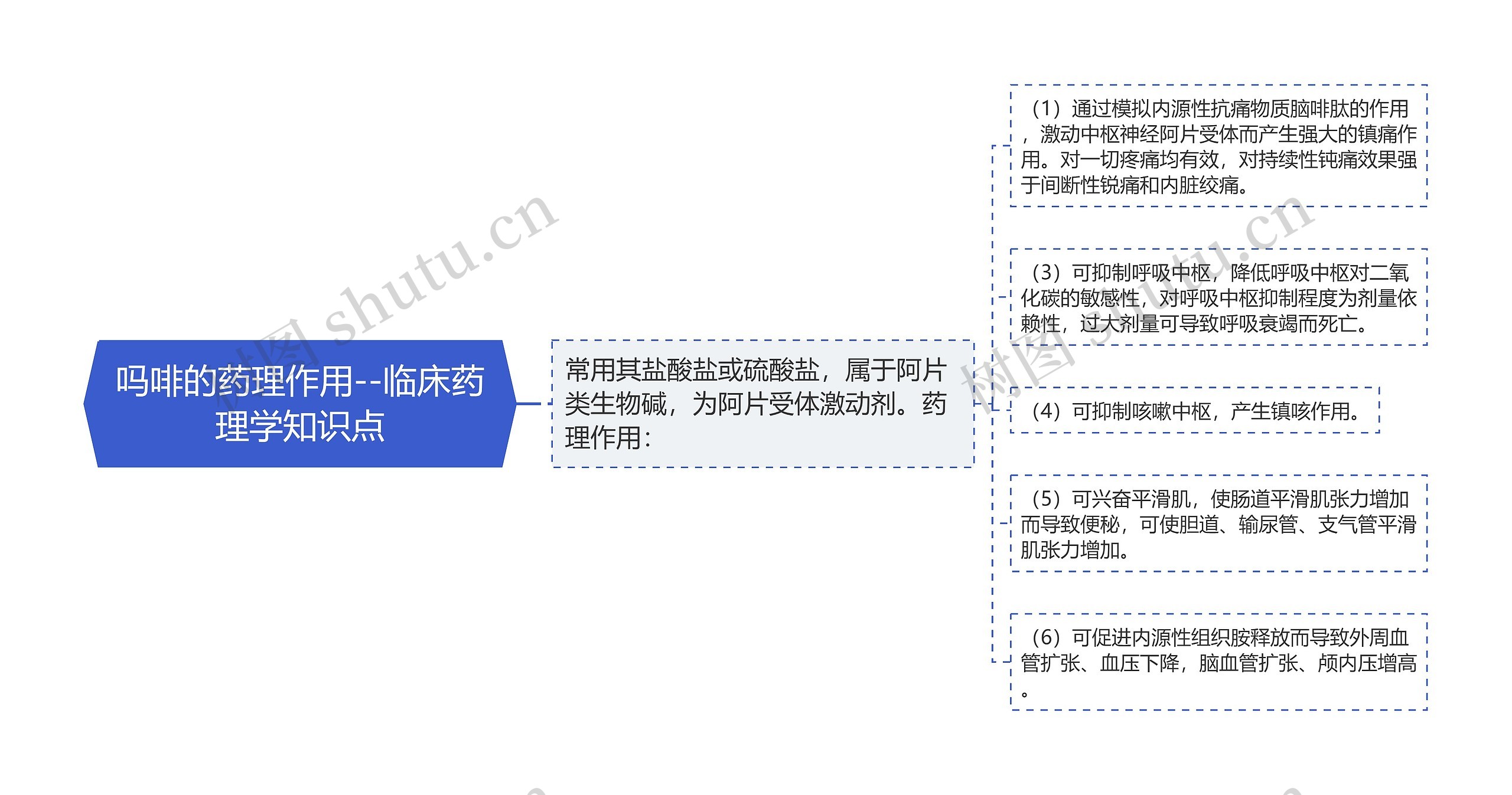 吗啡的药理作用--临床药理学知识点