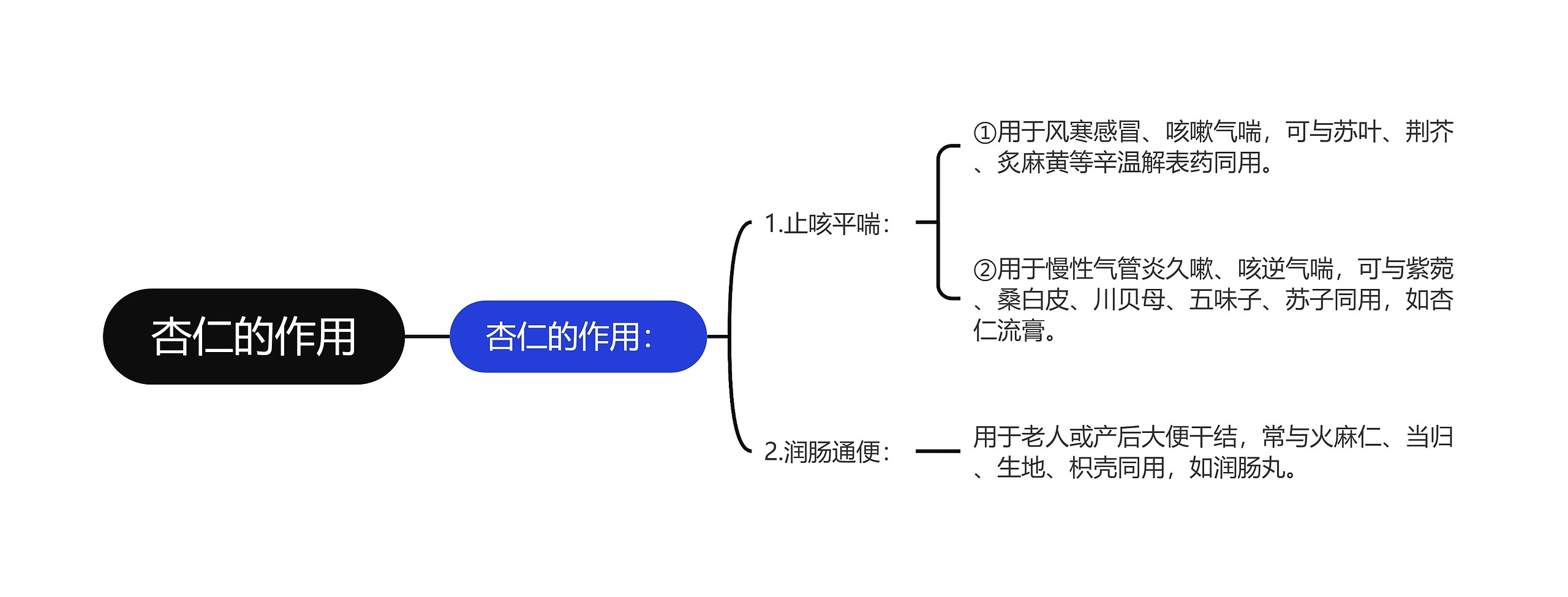 杏仁的作用思维导图