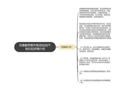 羟基脲药理作用|适应症|不良反应|药理介绍