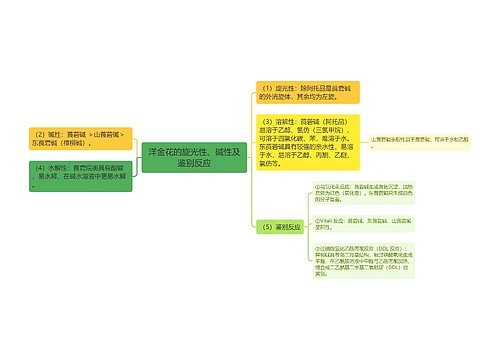 洋金花的旋光性、碱性及鉴别反应