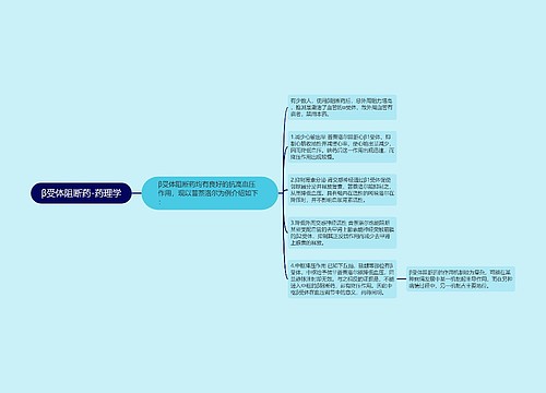 β受体阻断药-药理学