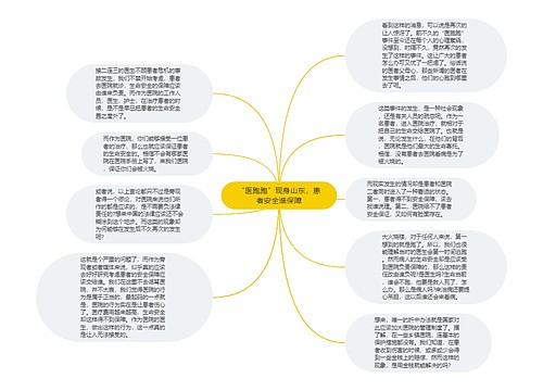 “医跑跑”现身山东，患者安全谁保障