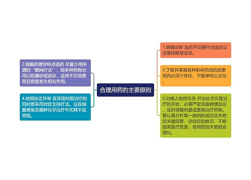 合理用药的主要原则