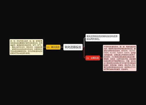 氧化还原反应