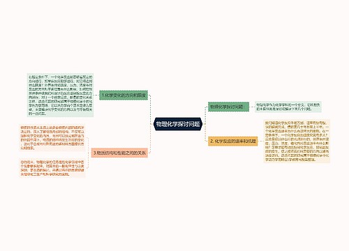 物理化学探讨问题