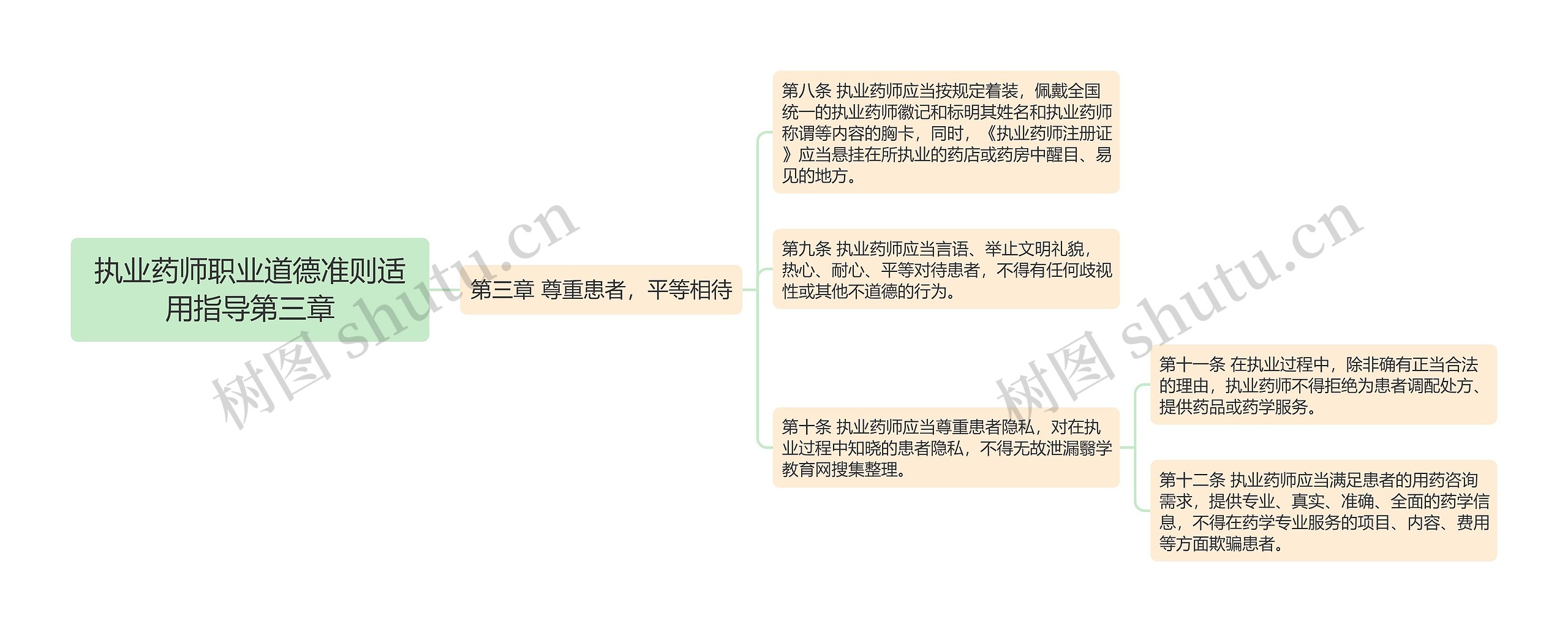 执业药师职业道德准则适用指导第三章 执业药师职业道德准则适用指导第三章