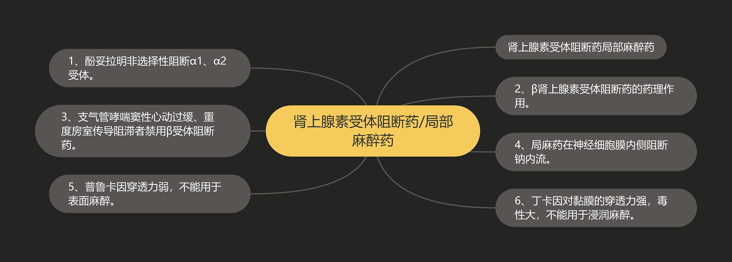 肾上腺素受体阻断药/局部麻醉药 肾上腺素受体阻断药/局部麻醉药