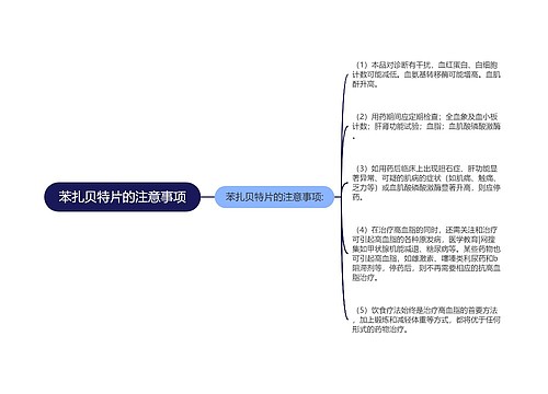 苯扎贝特片的注意事项