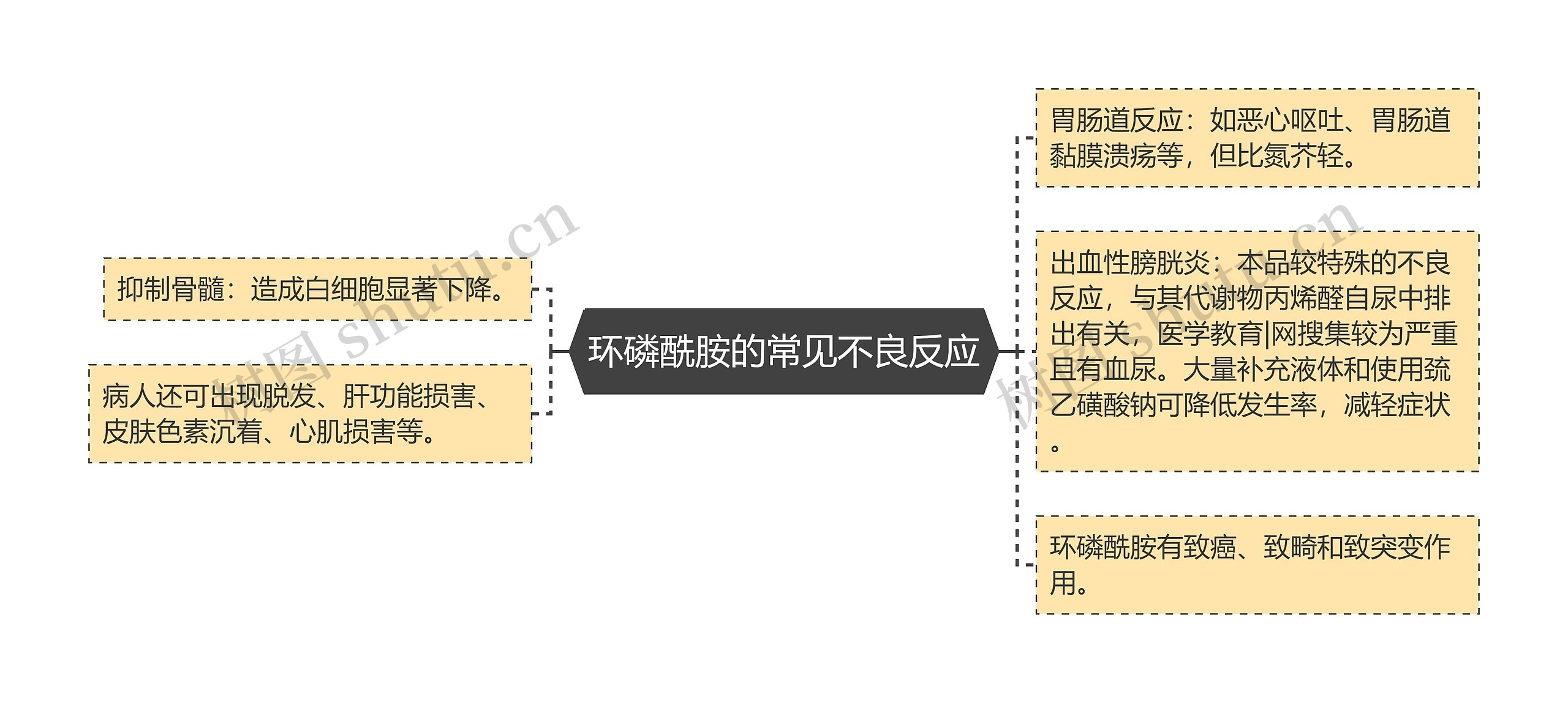 环磷酰胺的常见不良反应