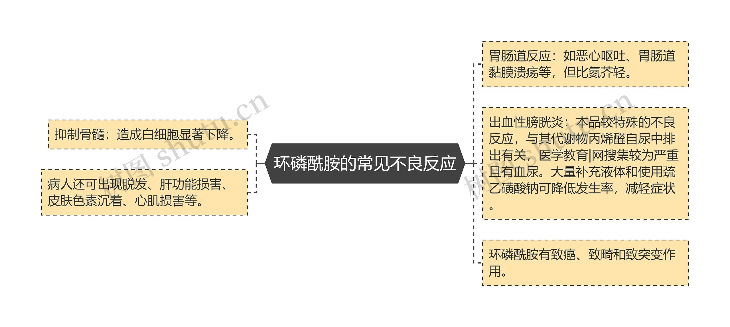 环磷酰胺的常见不良反应