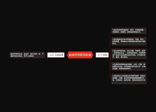 临床药学研究科室