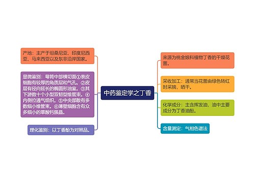 中药鉴定学之丁香