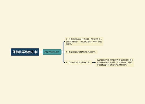 药物化学致癌机制