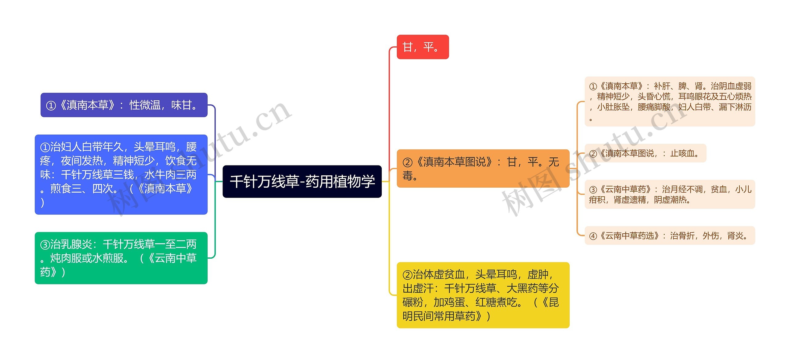 千针万线草-药用植物学 千针万线草-药用植物学