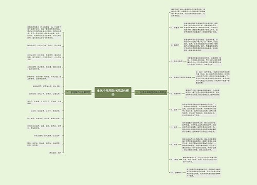 生活中常用医疗用品有哪些