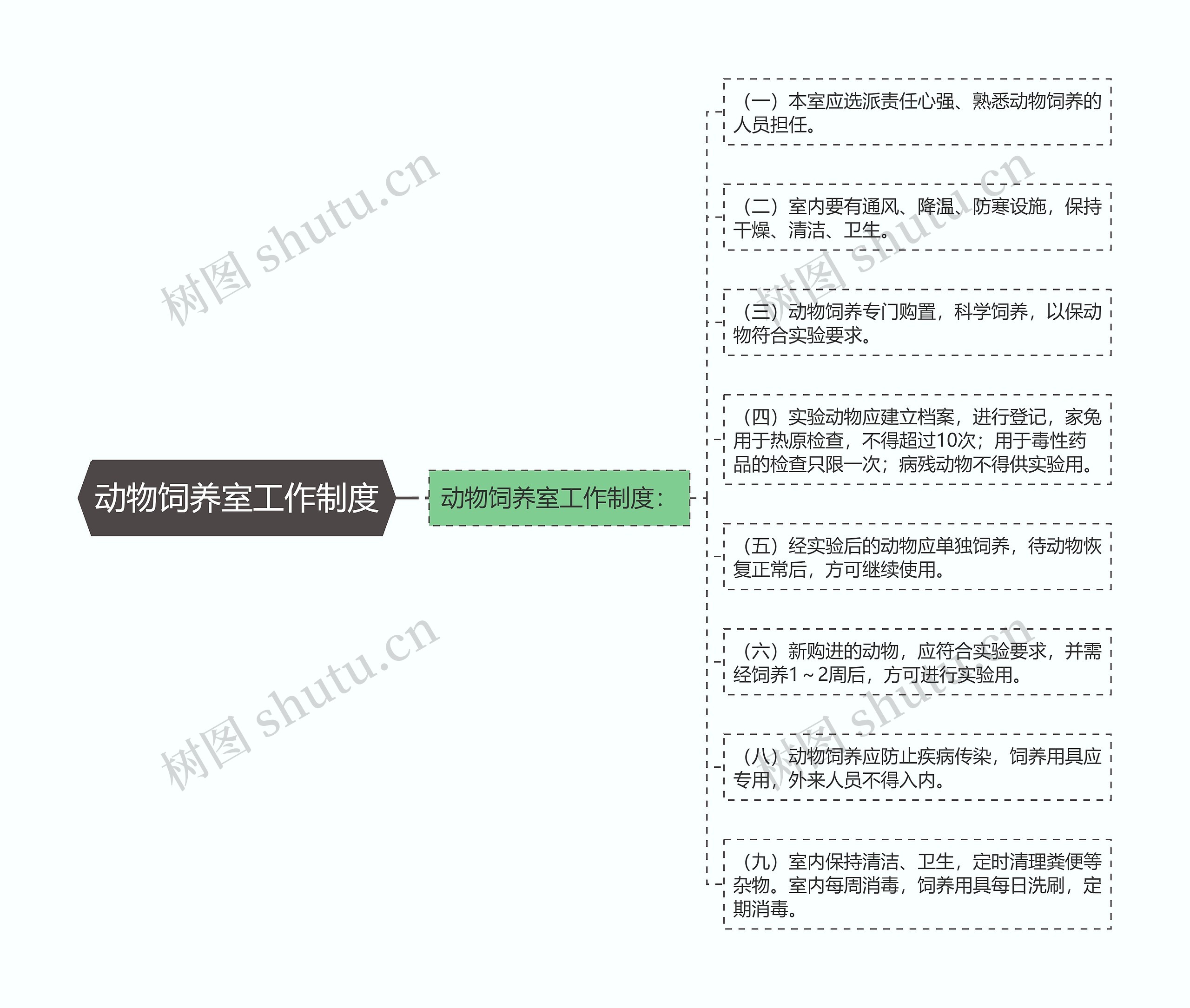 动物饲养室工作制度