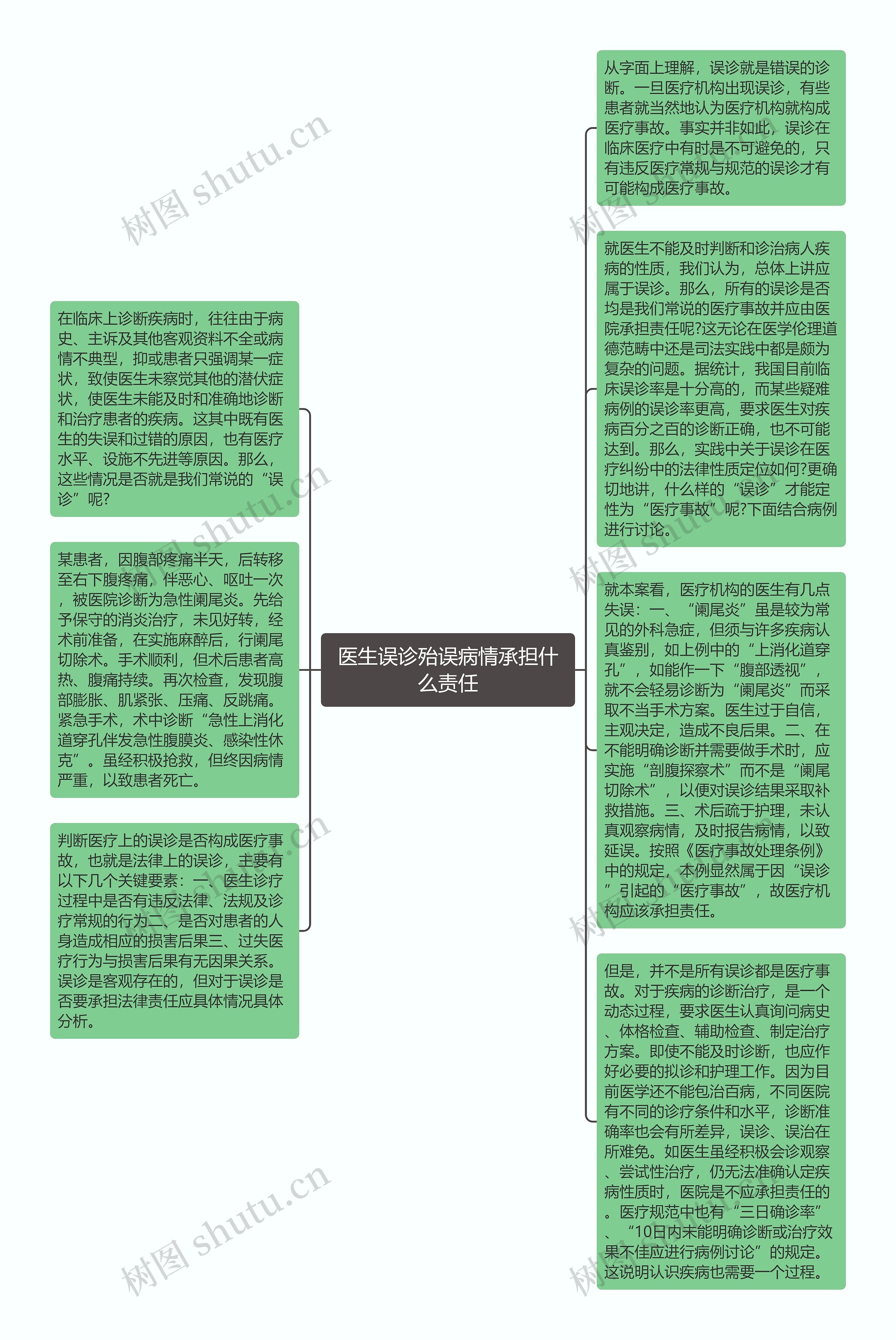 医生误诊殆误病情承担什么责任