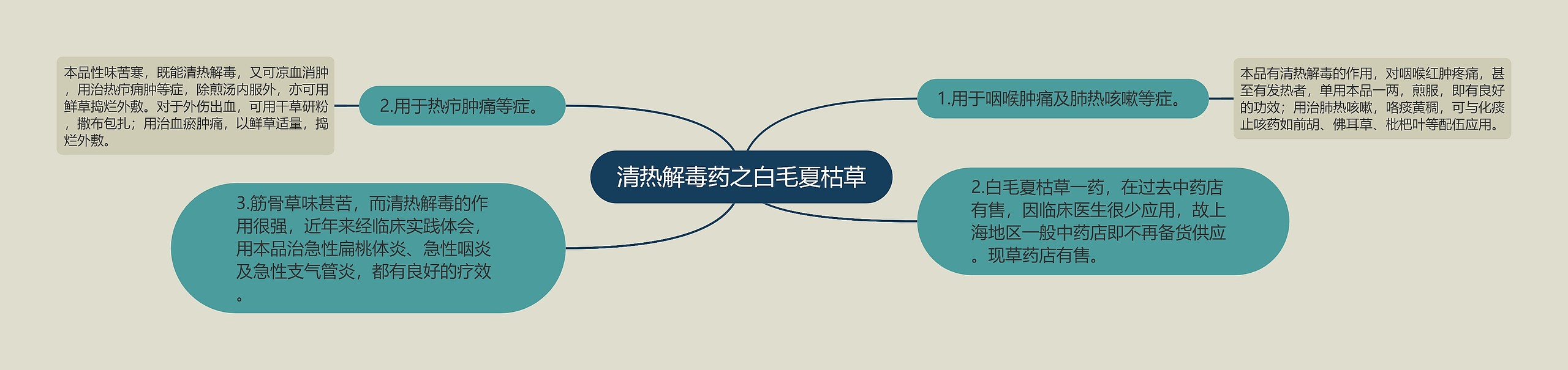 清热解毒药之白毛夏枯草 清热解毒药之白毛夏枯草