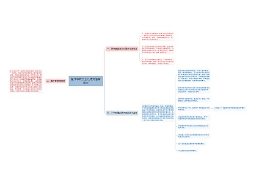 医疗事故发生处理方法有哪些