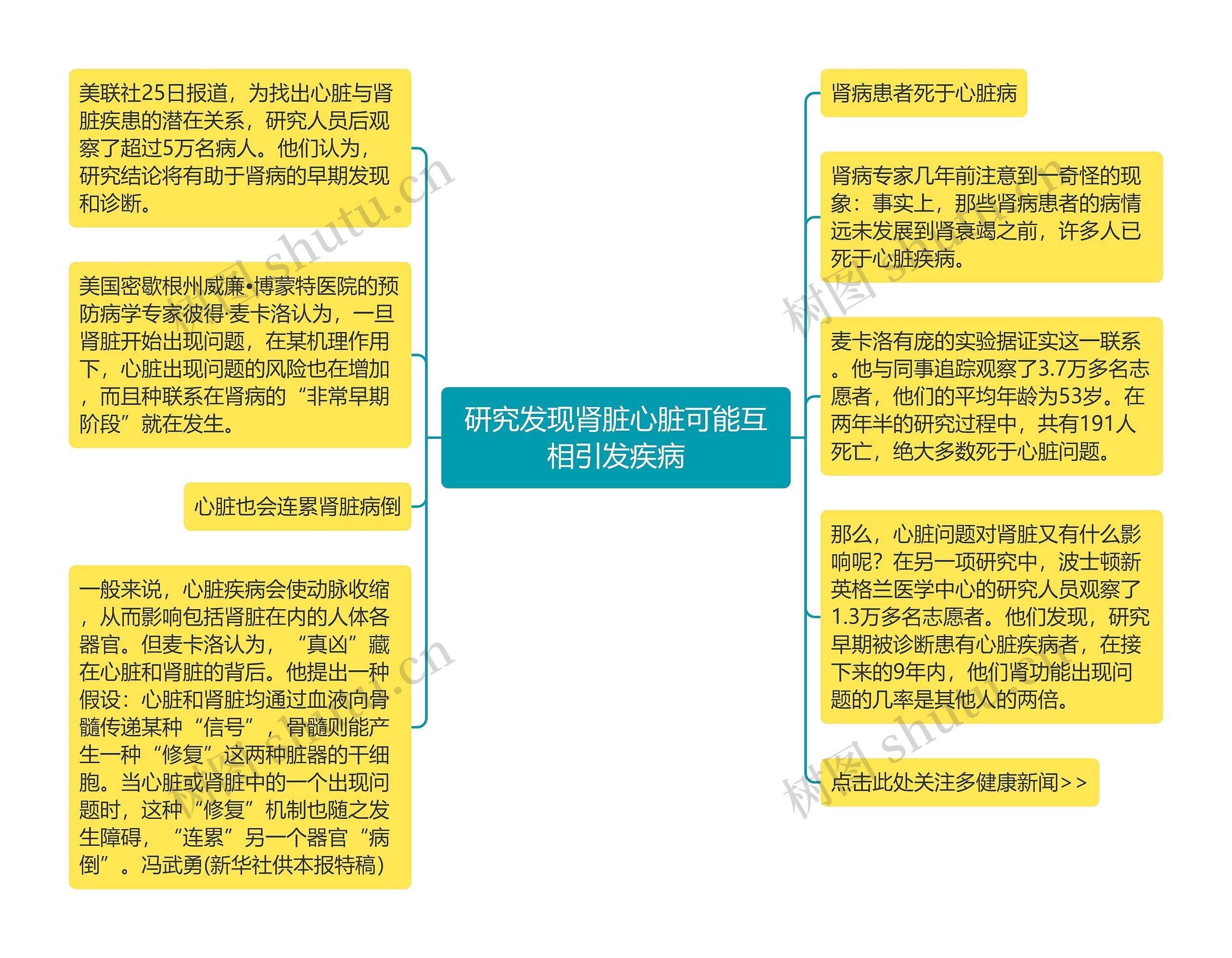 研究发现肾脏心脏可能互相引发疾病