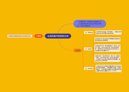 头孢羟氨苄制剂的分析