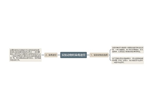 实验动物和染毒途径