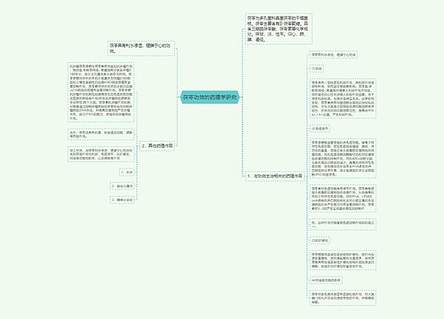 茯苓功效的药理学研究