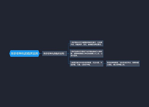 朱砂安神丸的临床运用