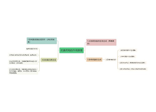抗菌药物的作用原理