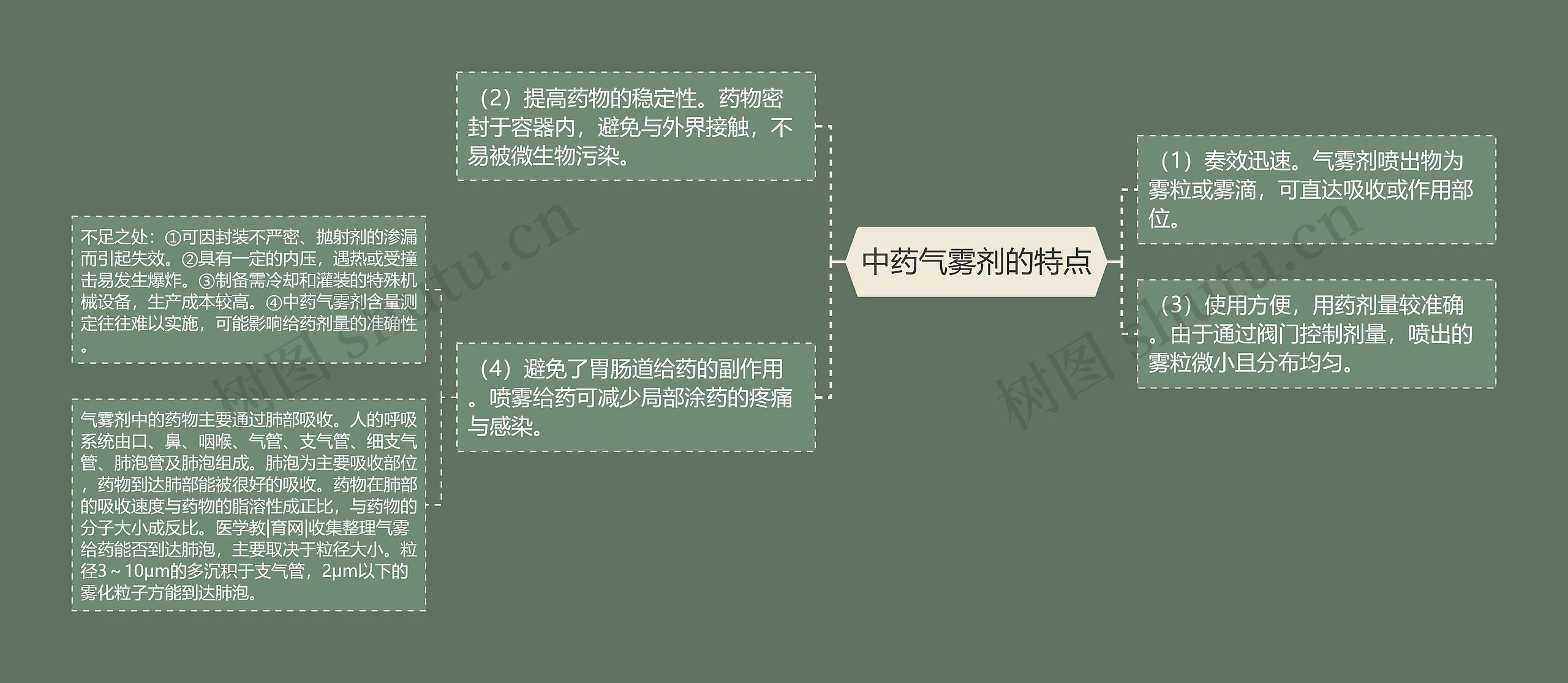 中药气雾剂的特点 中药气雾剂的特点