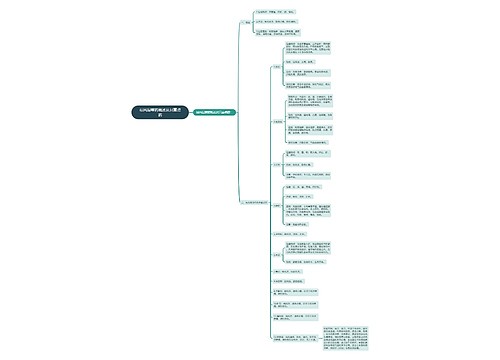 祛风湿寒药概述及其重点药思维导图