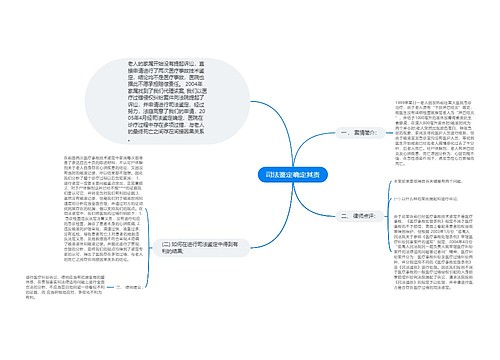 司法鉴定确定其责