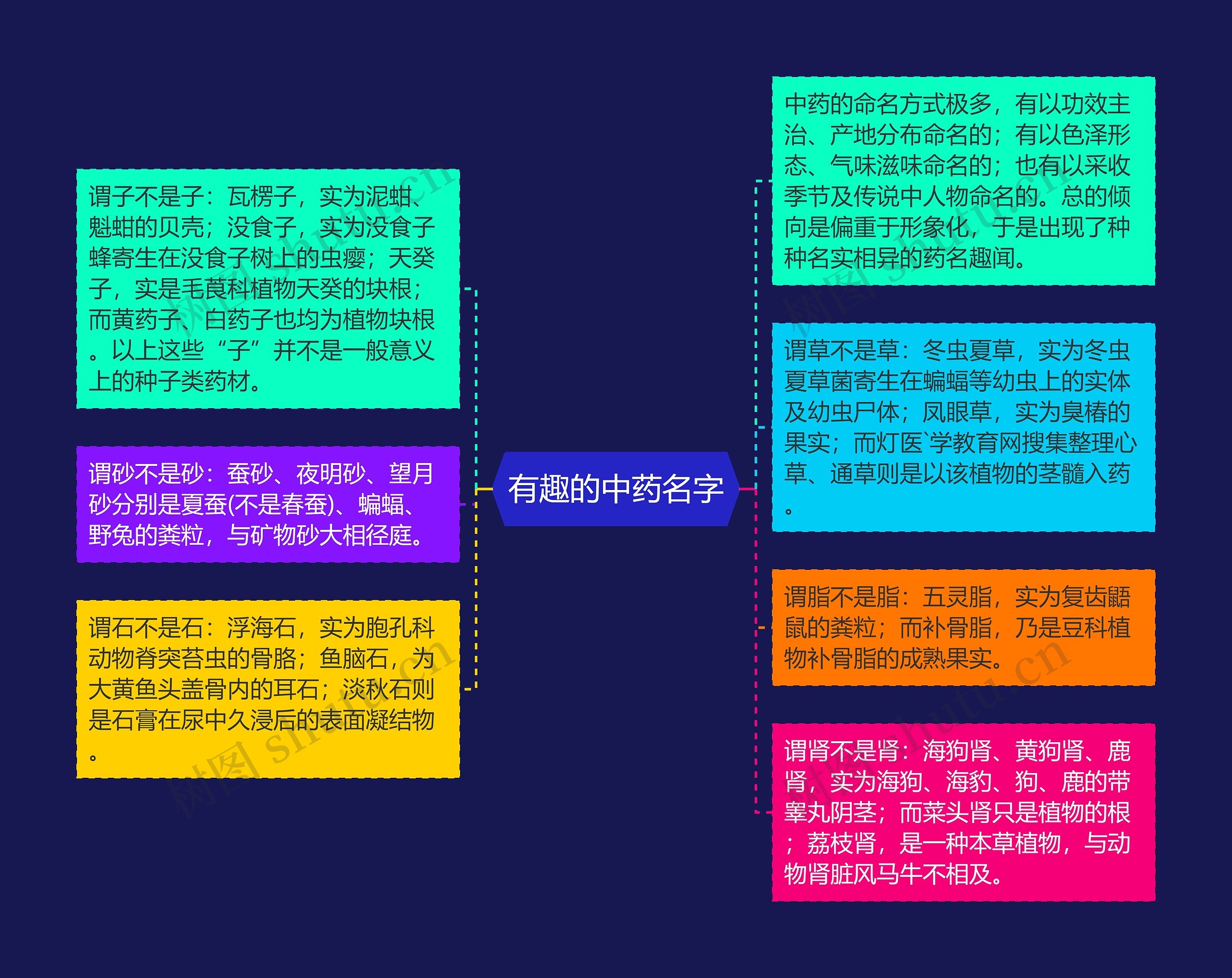 有趣的中药名字