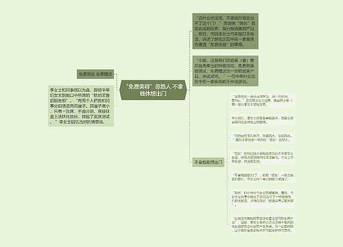 “免费美容”忽悠人 不拿钱休想出门