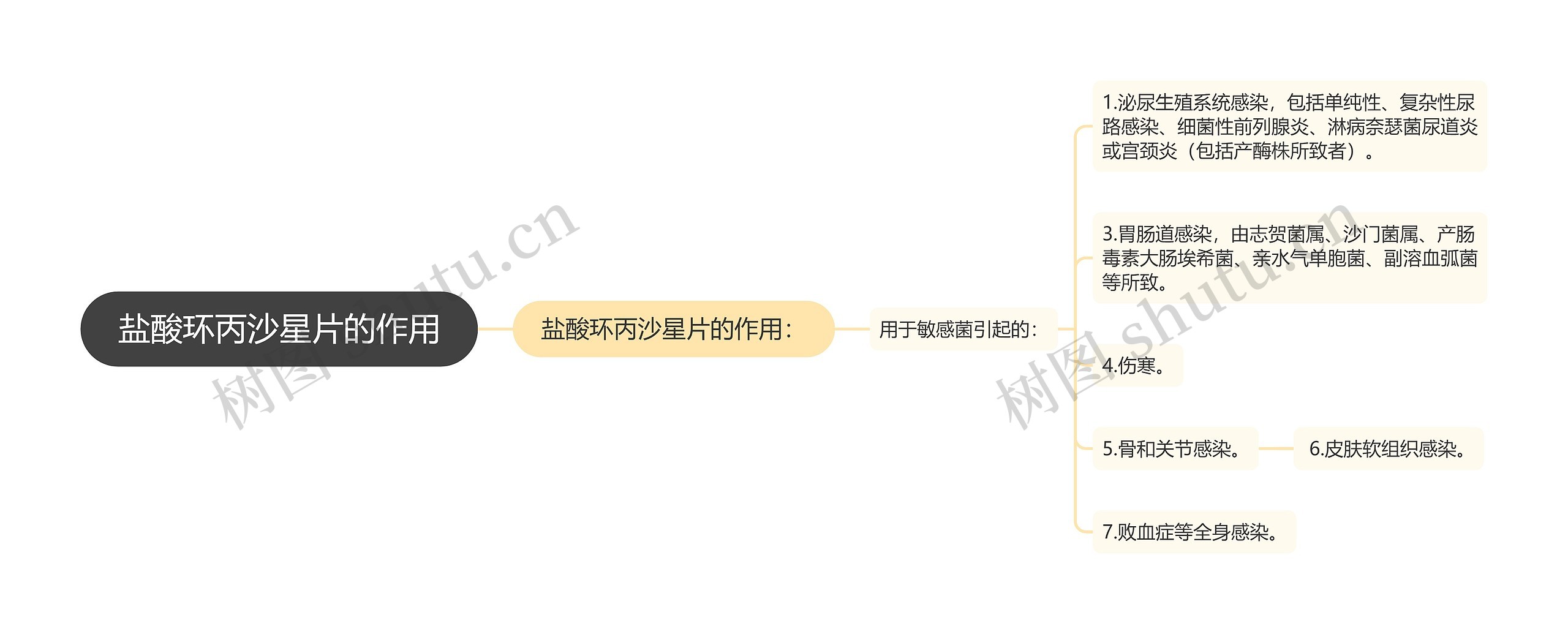 盐酸环丙沙星片的作用