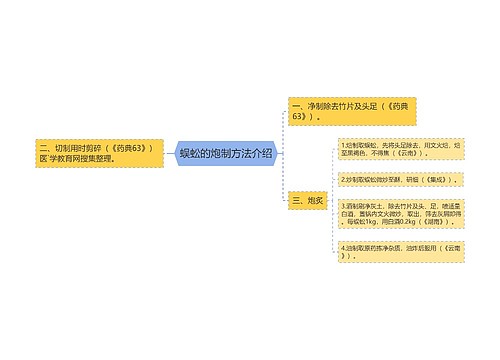 蜈蚣的炮制方法介绍
