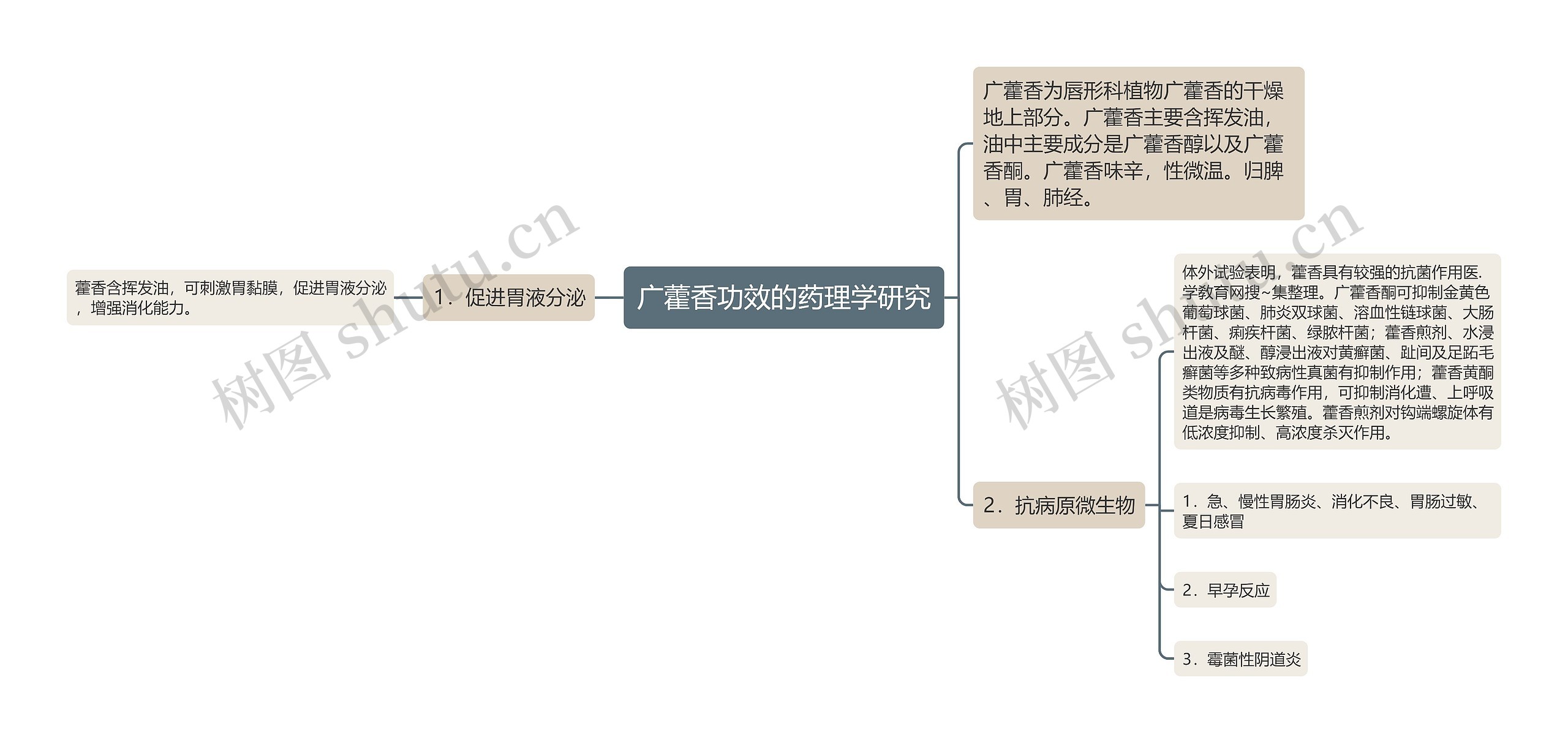 广藿香功效的药理学研究