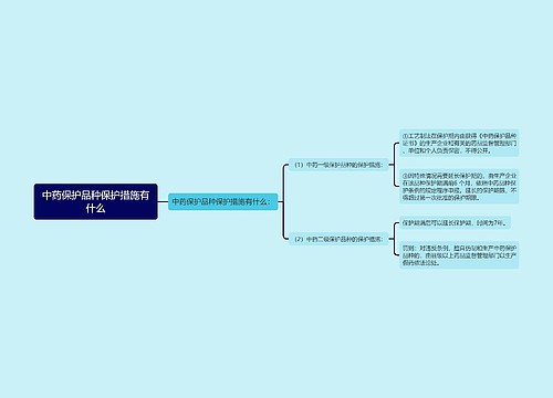 中药保护品种保护措施有什么