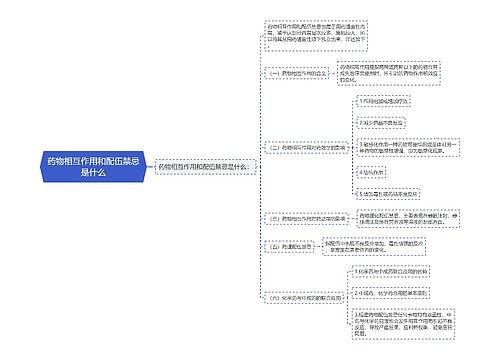 药物相互作用和配伍禁忌是什么