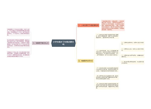 小学交医疗了村里还要交吗