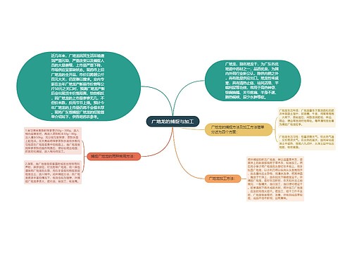 广地龙的捕捉与加工