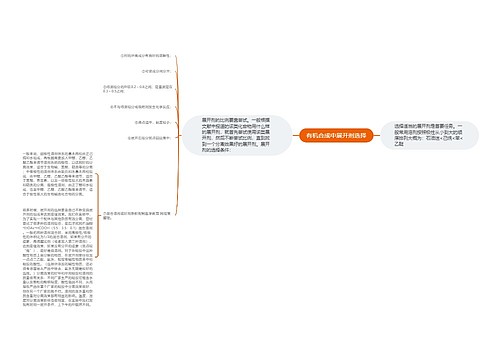 有机合成中展开剂选择