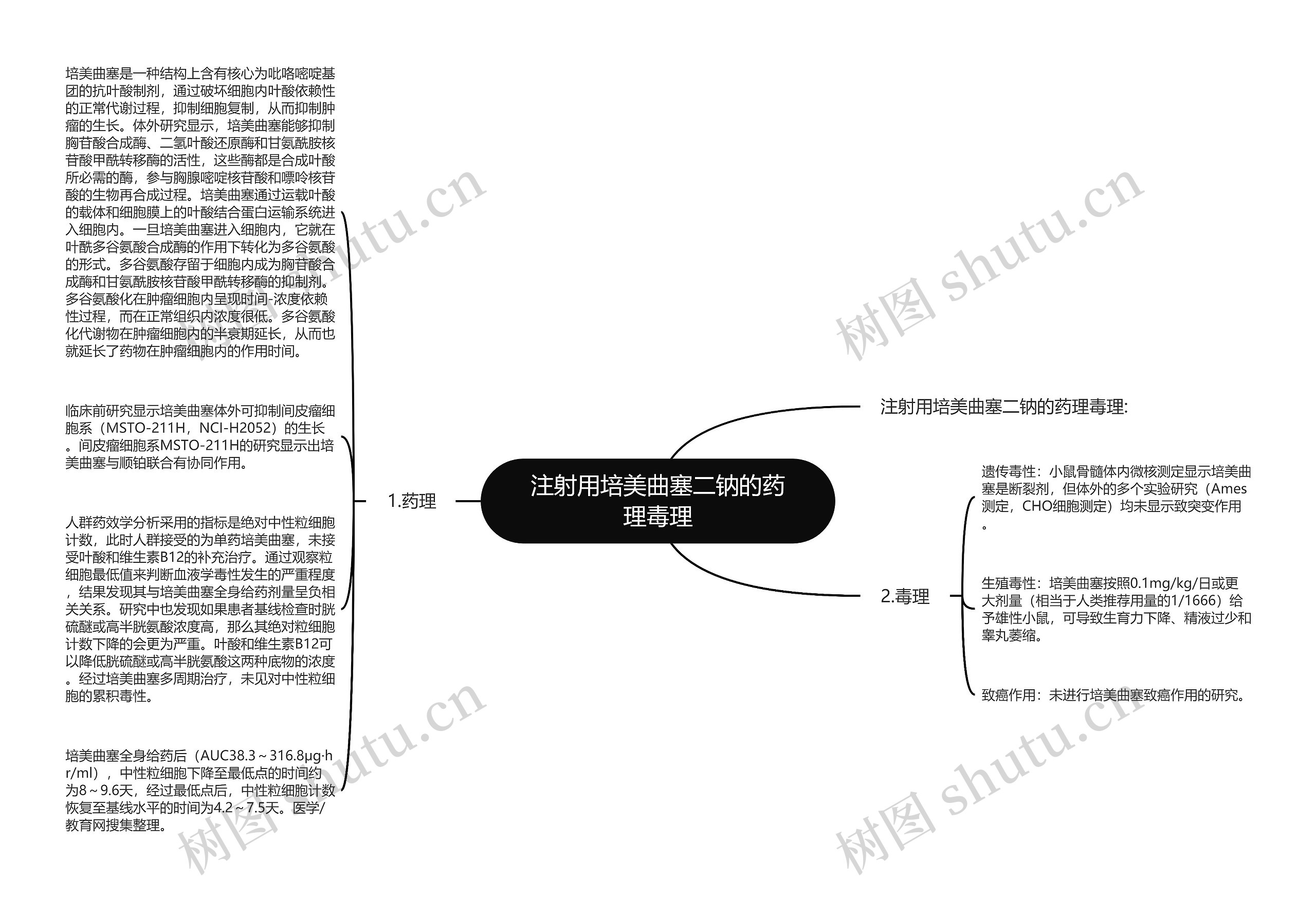 注射用培美曲塞二钠的药理毒理