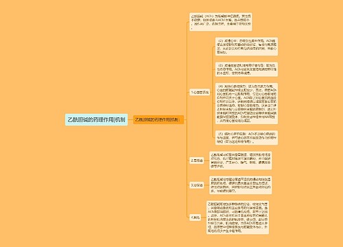 乙酰胆碱的药理作用|机制