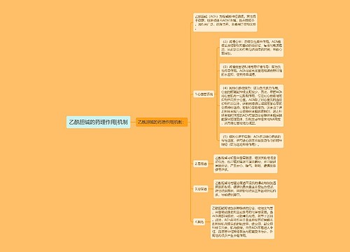 乙酰胆碱的药理作用|机制