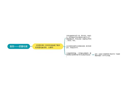 散剂——质量检查